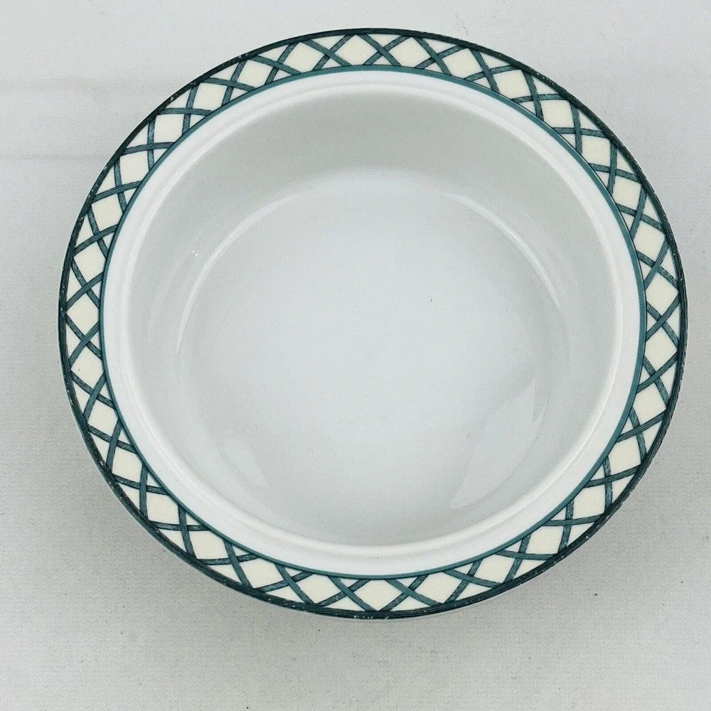 Dansk Nordic Garden Cereal Bowl Rim Fruit 6.75